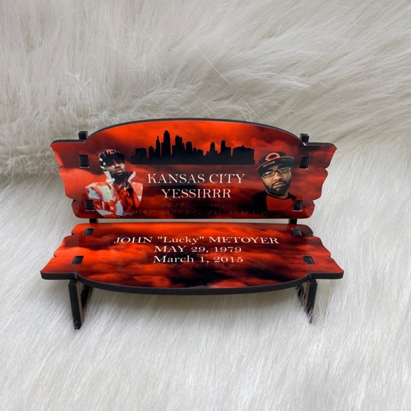 Customize Mini Memory Bench & Rocking Chair - Picture 3 of 8